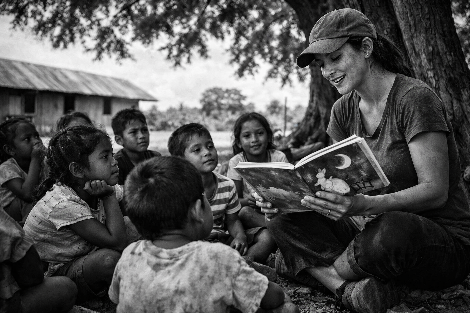 Charity trip to a rural school